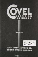 Covel-Covel Instruction Parts No. 14 Optical Comparator Manual-# 14-No. 14-01
